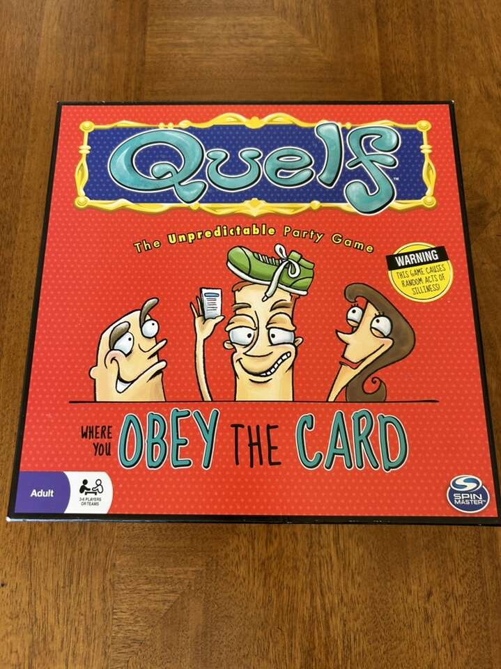 Quelf Board Game Like New