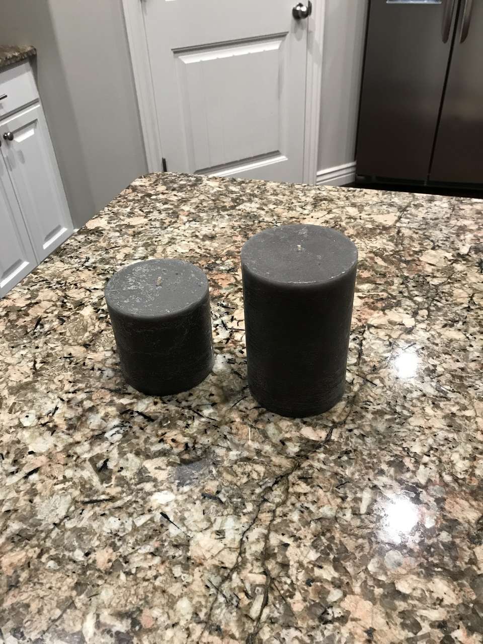 Candles - Gray in color