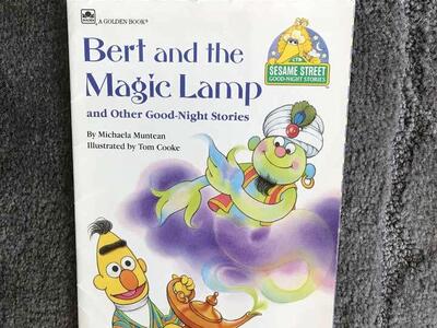 Bert and the Magic Lamp - Children's Sesame Street Book