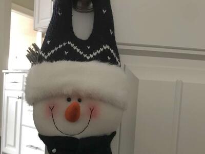 Snowman Door Decoration