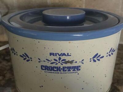 RIVAL CROCK-ETTE 1 Quart Slow Cooker