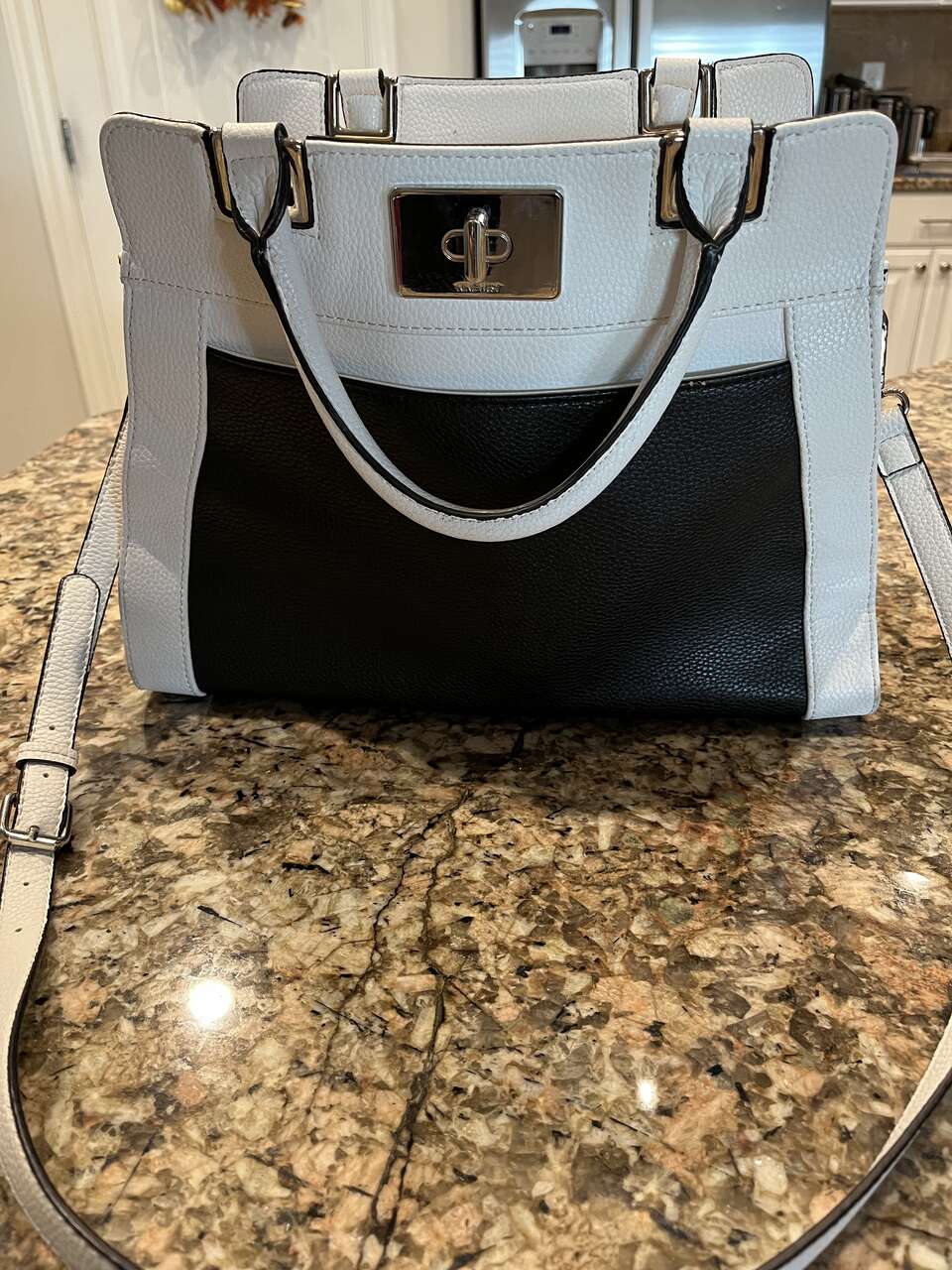 Black & White Large Purse - Brand - Nine West