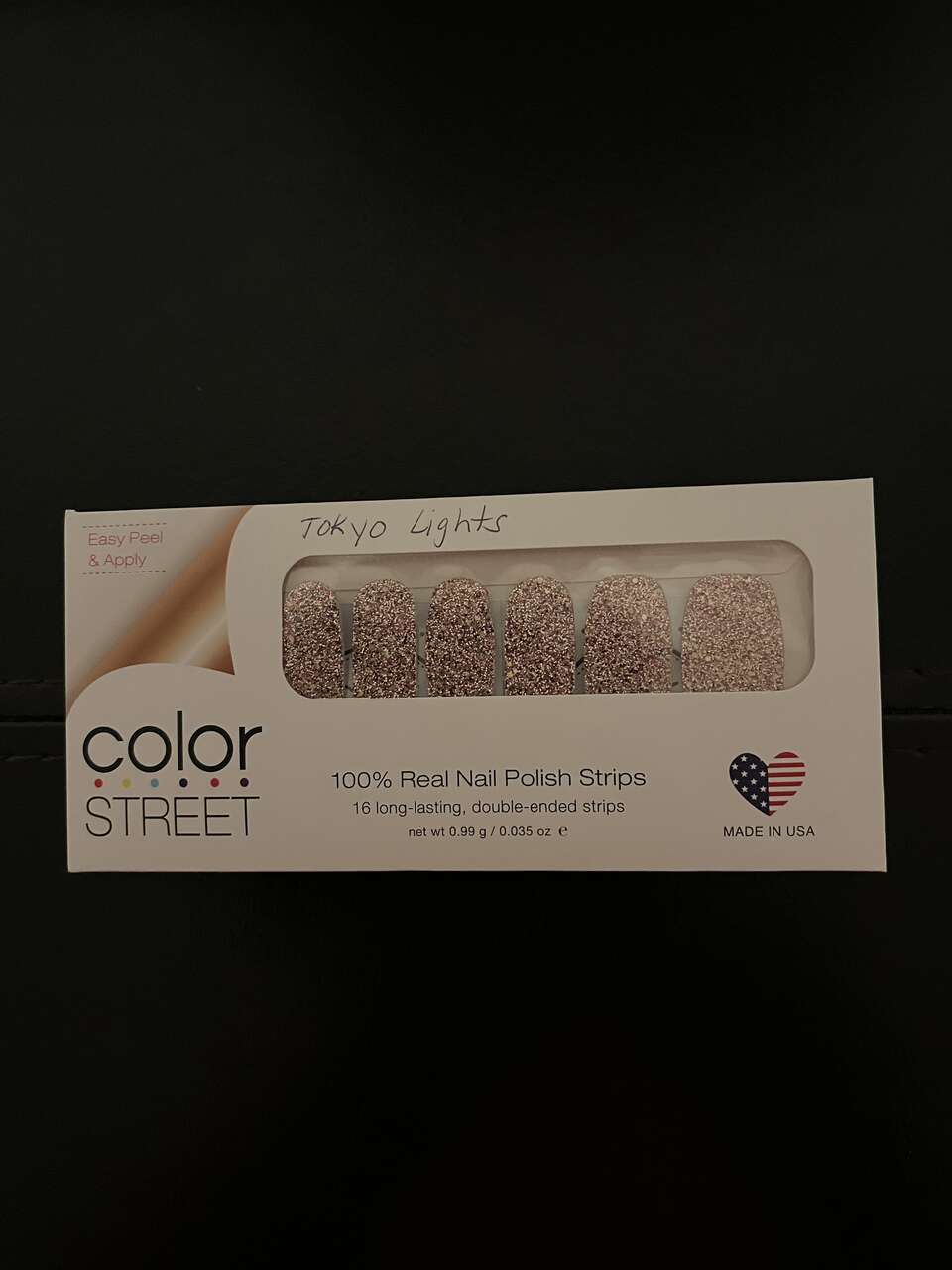 Nail Polish Strips -- Brand: Color Street -- Color: Tokyo Lights - BRAND NEW