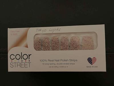 Nail Polish Strips -- Brand: Color Street -- Color: Tokyo Lights - BRAND NEW