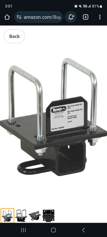 New Hitch buyers amazon price $120 $89 obo