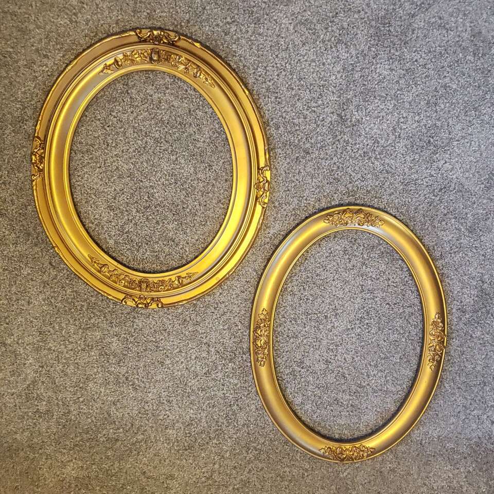 Large Wood Frames Gold Vintage / Antique