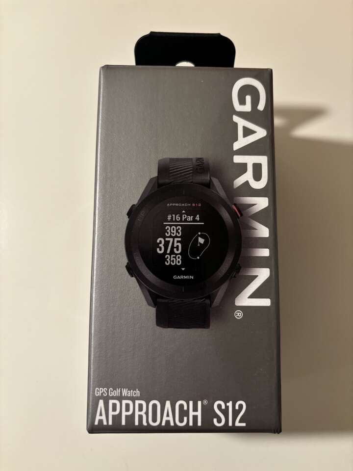 Garmin GPS Golf Watch - Approach S12 (Great gift for a golfer)