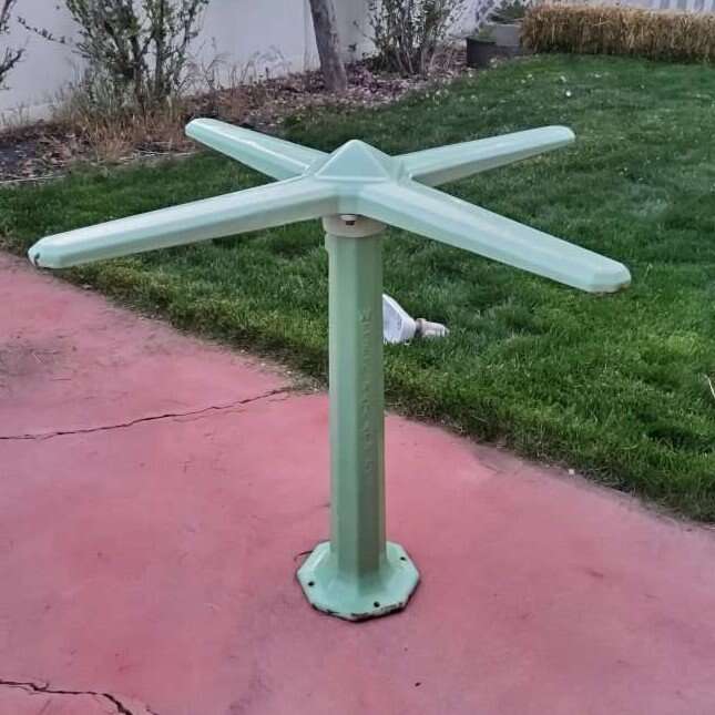 Antique ball park turnstile