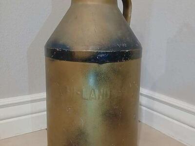 vintage milk can