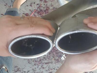 2002 C5 Corvette Oem muffler Exhaust