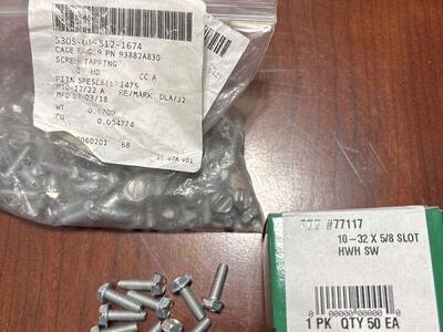 Screw Tapping 10-32 X 5/8