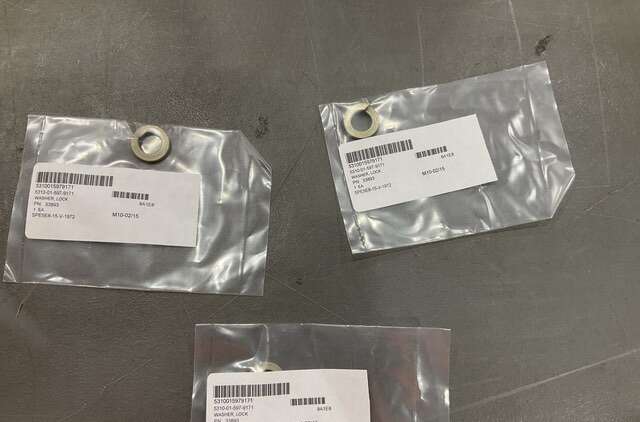 (9,330) B & K Aerospace Lock Washers 3/8