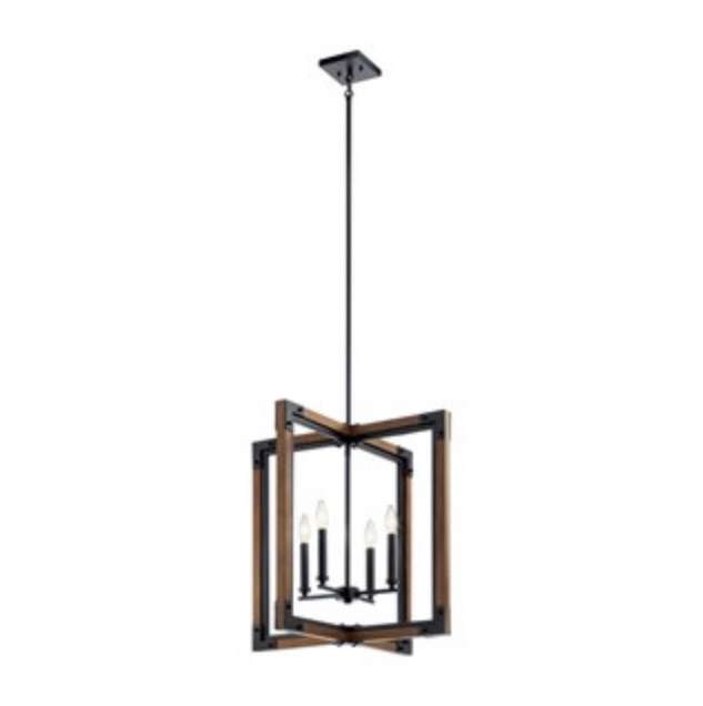 65% LESS THAN AMAZON! BRAND NEW IN BOX- Kichler 44044AUB Marimount Collection 4-Light Pendant Light Fixture