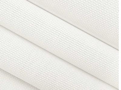 75% OFF RETAIL! BRAND NEW IN PACKAGING- PHIFERTEX Roll Of White Vinyl Mesh Shade Fabric