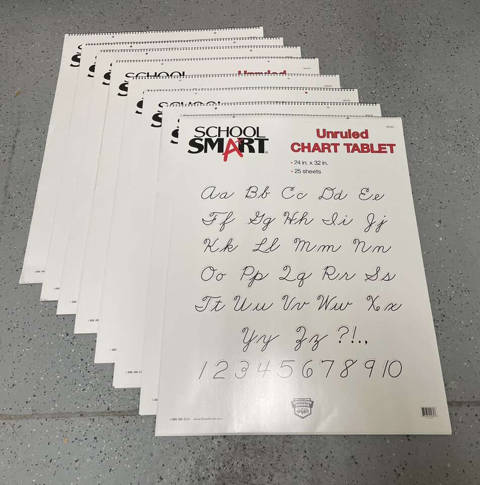 HALF PRICE OF AMAZON! BRAND NEW (((PACK OF 8))) 24"x32" Flip Chart Paper Pads