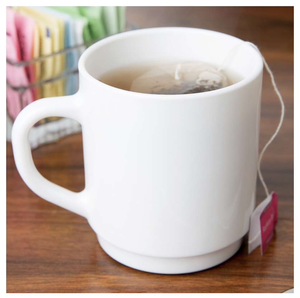 LESS THAN HALF PRICE! BRAND NEW CASE OF 35 Arcoroc J6993 Zenix Intensity Coffee Mugs