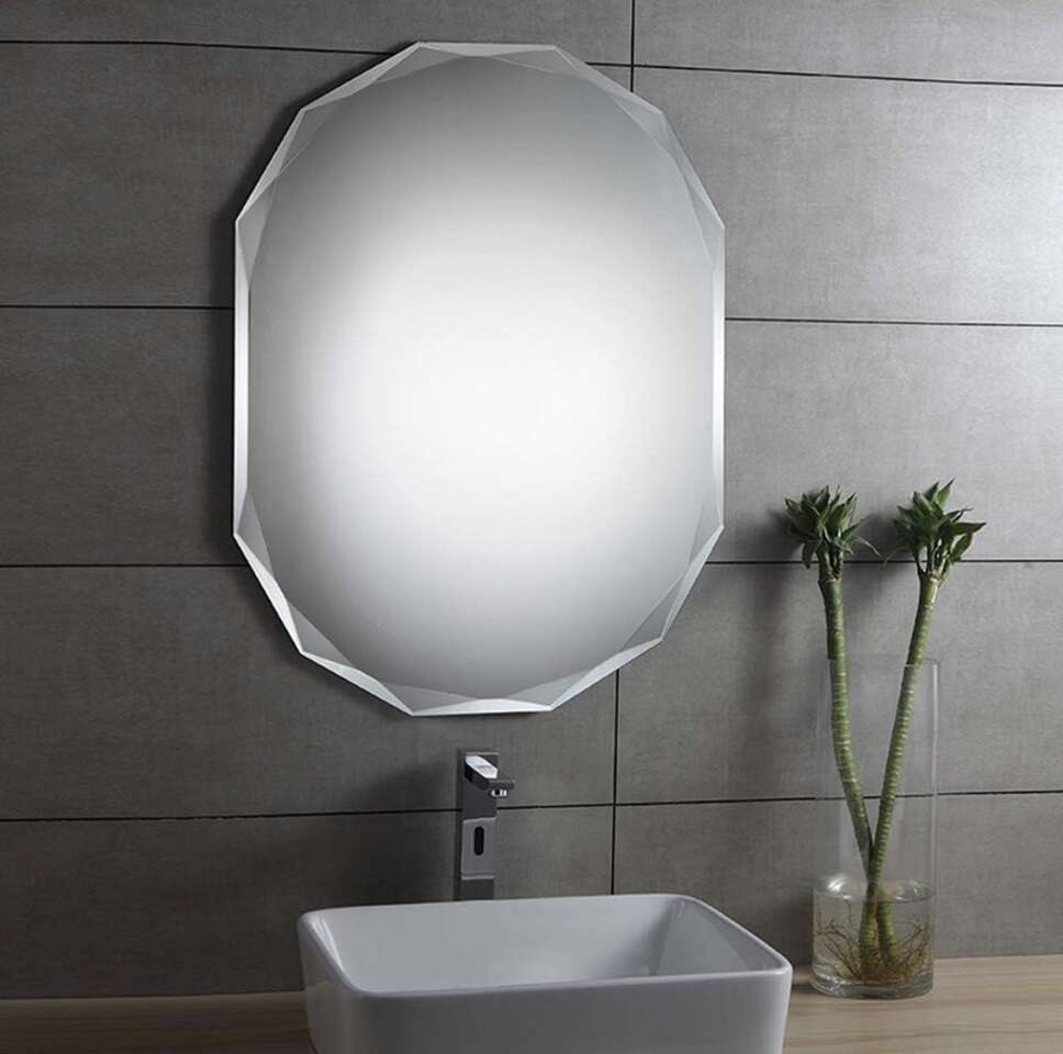 HALF PRICE OF AMAZON! BRAND NEW IN BOX Frameless 24X36 Wall/Bathroom Mirror With Beveled Edge