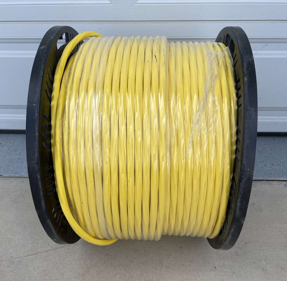 BRAND NEW IN PACKAGE 520' Spool Of TLC 48 Fiber Distribution Cable