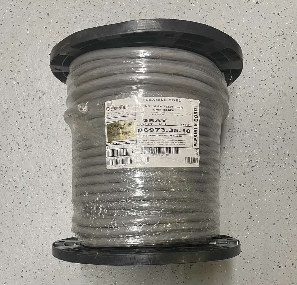 BRAND NEW IN PACKAGE 250' Spool Of 14/3 Cable/Wire