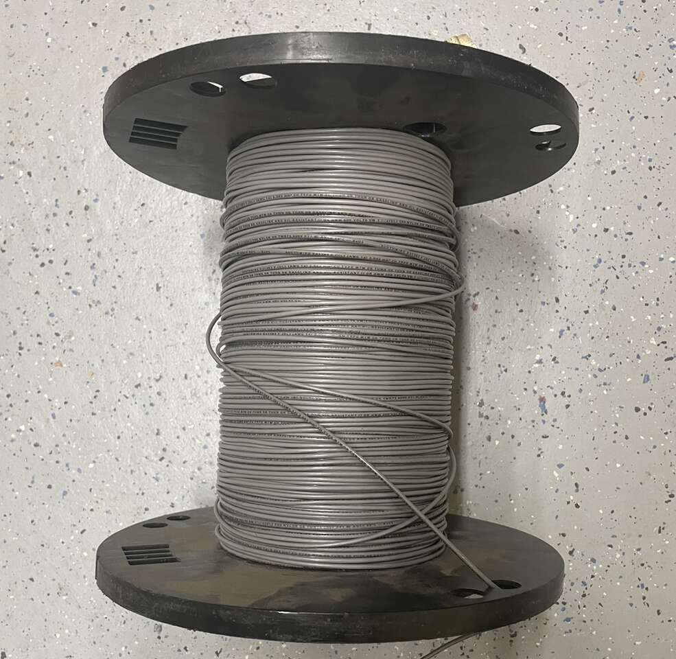 BRAND NEW- (PARTIAL) 2500' Spool Of 14 AWG 19 Strand MTW/THWN/THHN Wire