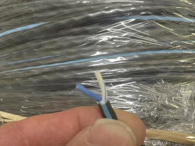 BRAND NEW IN PACKAGE 1500' Spool Of 20 AWG 2-Conductor Wire