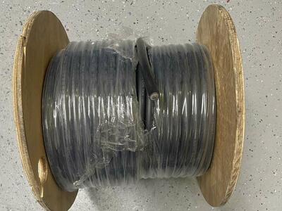 60% OFF RETAIL! BRAND NEW IN PACKAGE 60 METER (197') Spool Of Marine Grade 35mm Black Battery Cable