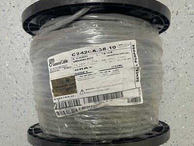 SAVE $124 ON BRAND NEW 500' Spool Of 18 AWG 5-Conductor Unshielded Communication and Control Cable/Wire