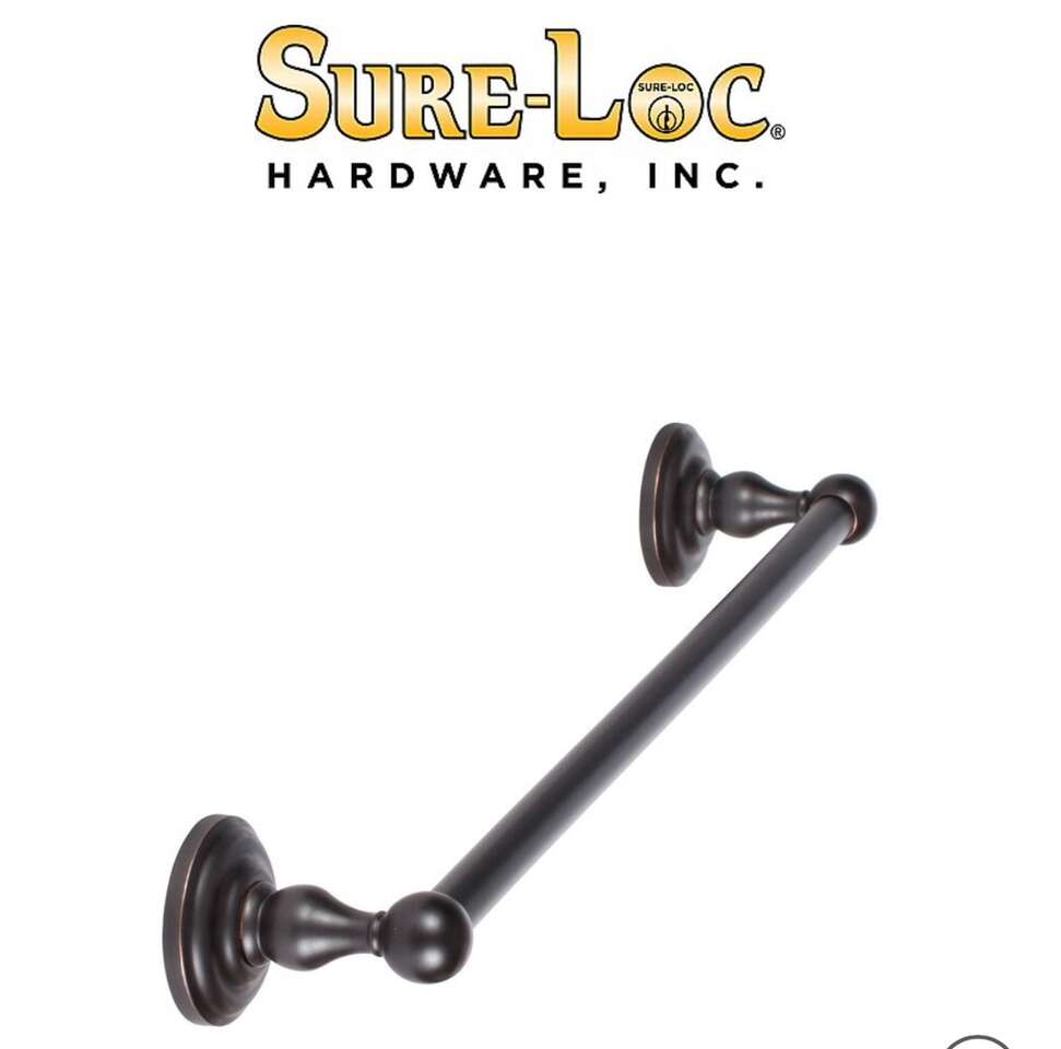 60% OFF RETAIL! BRAND NEW IN PACKAGING Sure-Loc 30” Towel Bar Vintage Bronze (SEVERAL AVAILABLE)