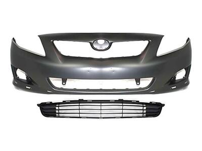 HALF PRICE OF RETAIL! BRAND NEW Front Bumper Cover & Grill Kit (ARBT010305P & REPT015303) For 2009-2010 Toyota Corolla