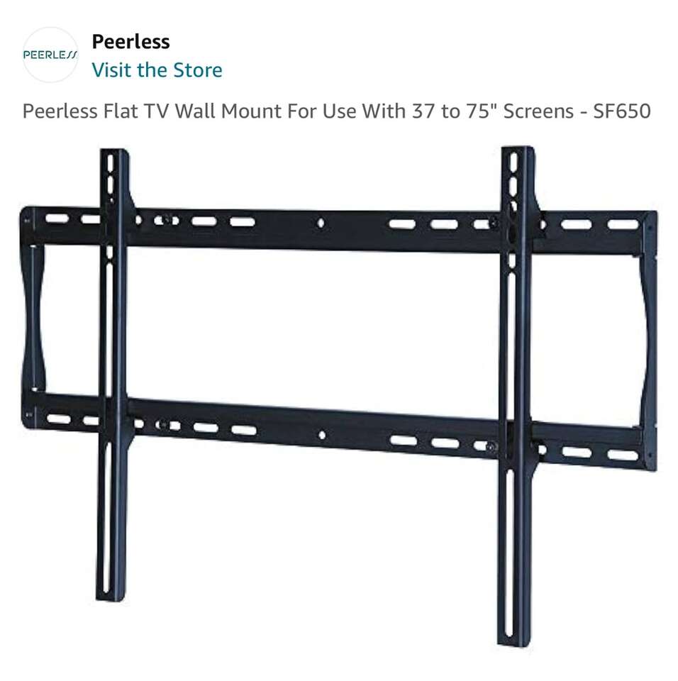 HALF PRICE OF AMAZON! BRAND NEW IN BOX- Peerless Flat TV Wall Mount For TV’s With 35-75” Screens (2 AVAILABLE)