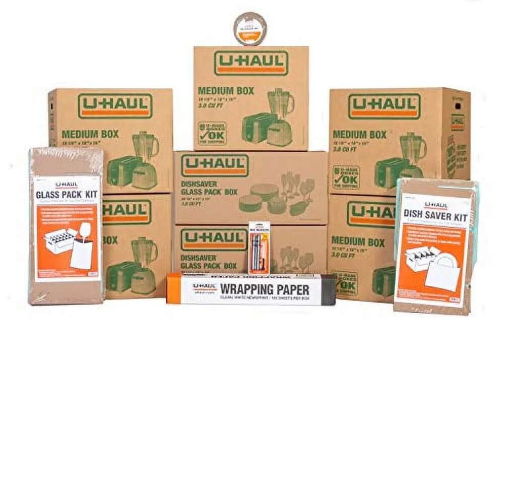 $26 LESS THAN WALMART! BRAND NEW U-HAUL kitchen Moving Kit