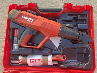 SAVE $619! BRAND NEW HILTE DX-6-F8 Powder Actuated Nailer
