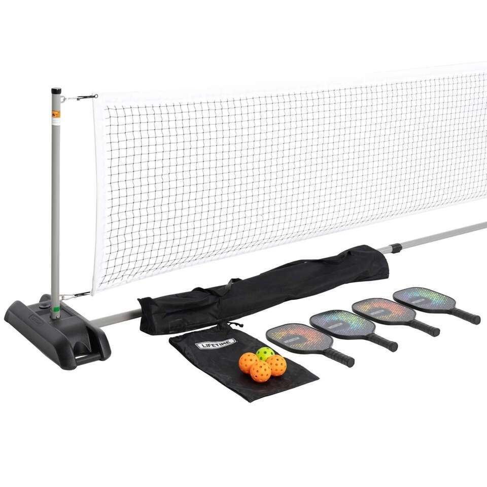 SAVE $100 OFF RETAIL! BRAND NEW IN BOX- Lifetime Complete Indoor/Outdoor Pickleball Set