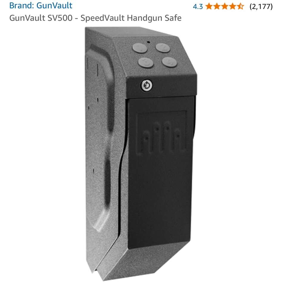 BRAND NEW IN BOX Gun Vault SV500 Speed Vault Handgun Safe