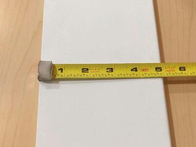 5"x½x16' MDF Craftsman Baseboard $0.75LFs.