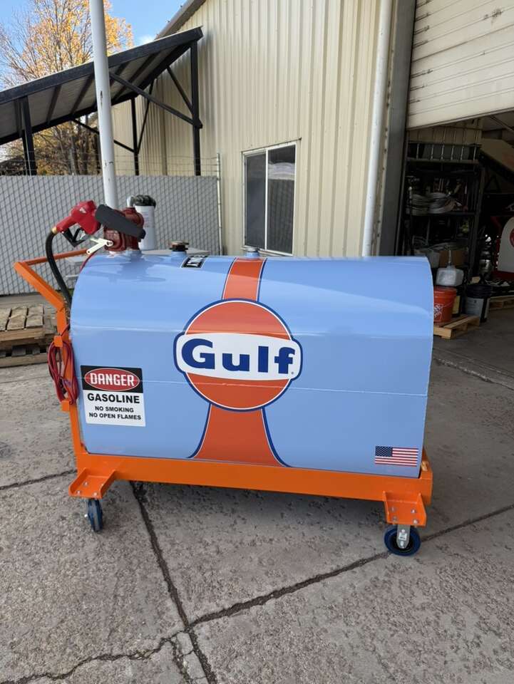 275 Gallon Fuel Storage Tank On cart