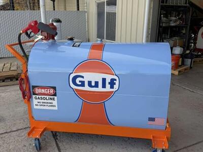 275 Gallon Fuel Storage Tank On cart