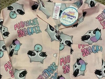Girls Pajamas Size 8