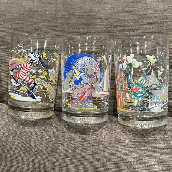 Walt Disney World 25th Anniversary Collector Cups