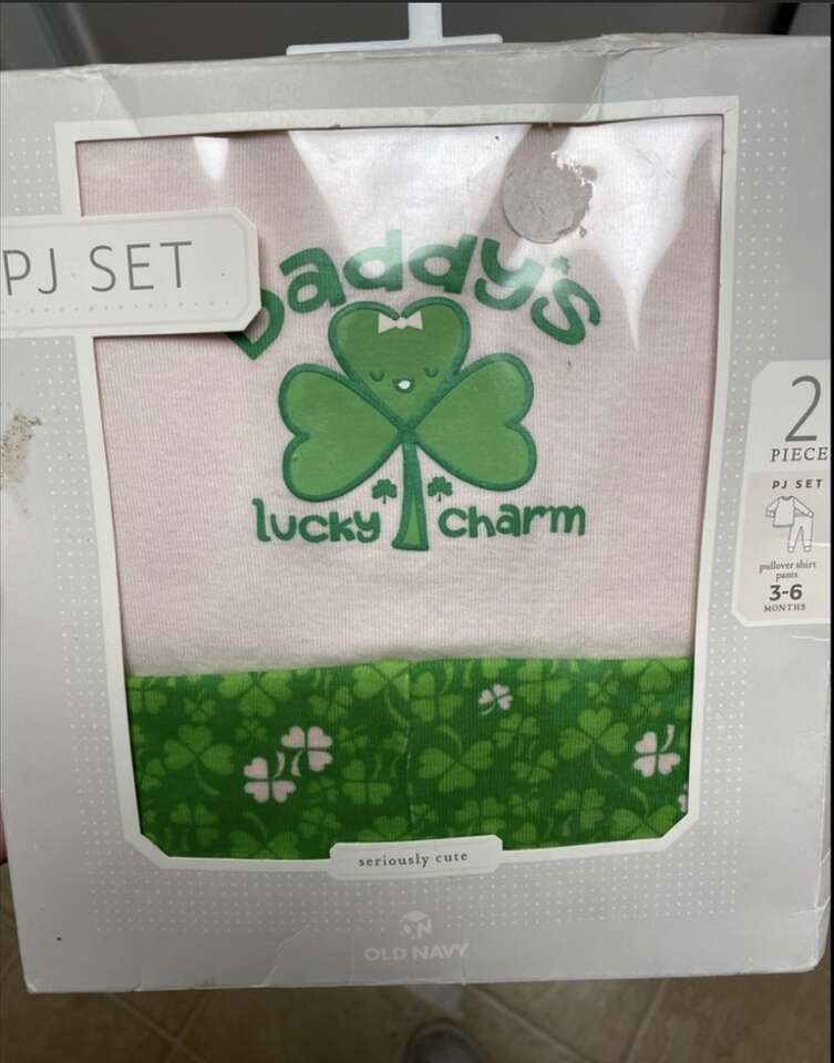 St Patrick’s PJs Size 3-6 months