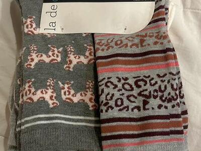 Women crew Socks 6 Pairs