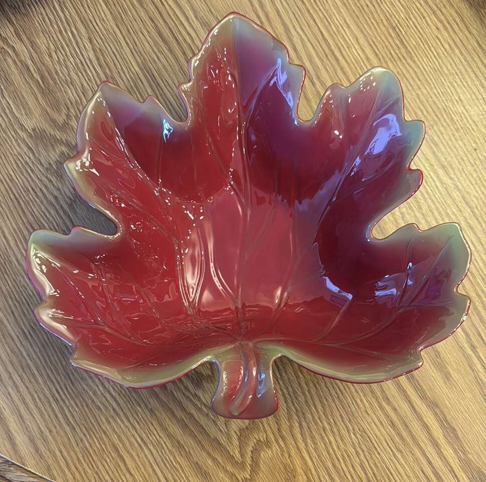 Leaf Glass dish