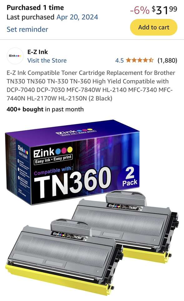 Toner TN-360