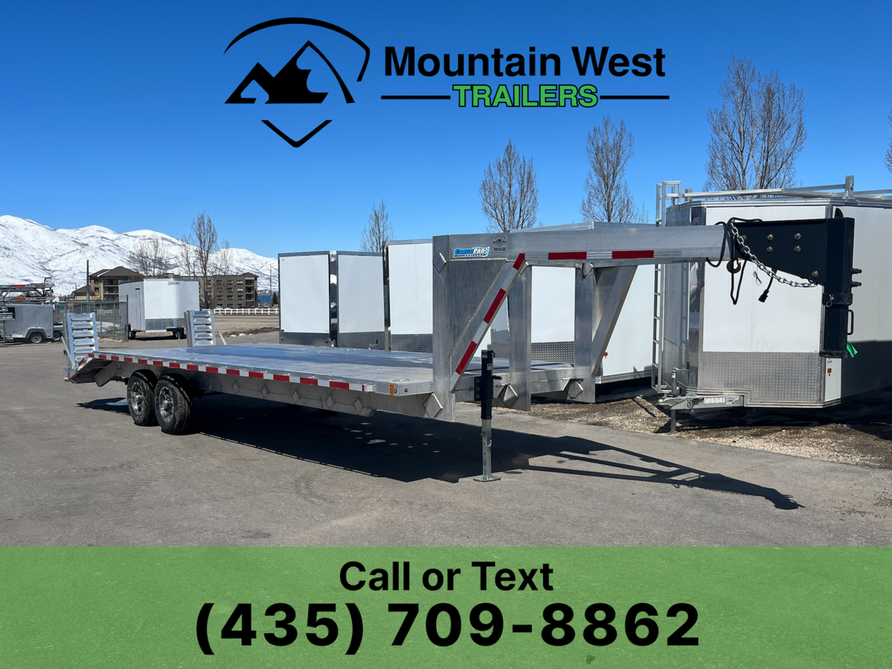 2023 CargoPro 101X26-10K Gooseneck Aluminum Car Hauler