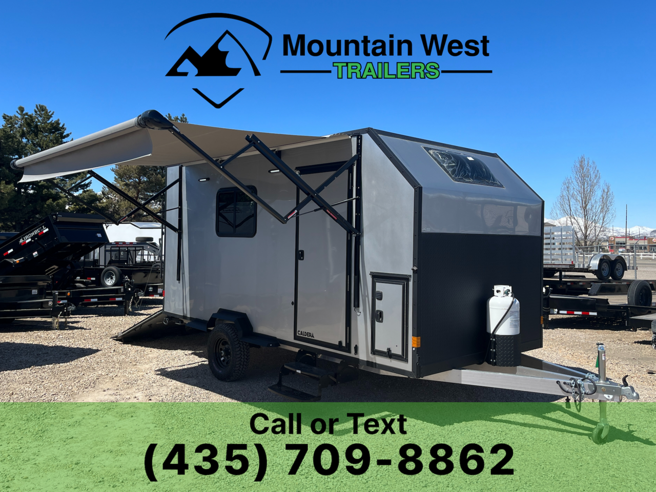 2023 Alcom Trailers CALDERA 7.5X14 Offroad Toy Hauler