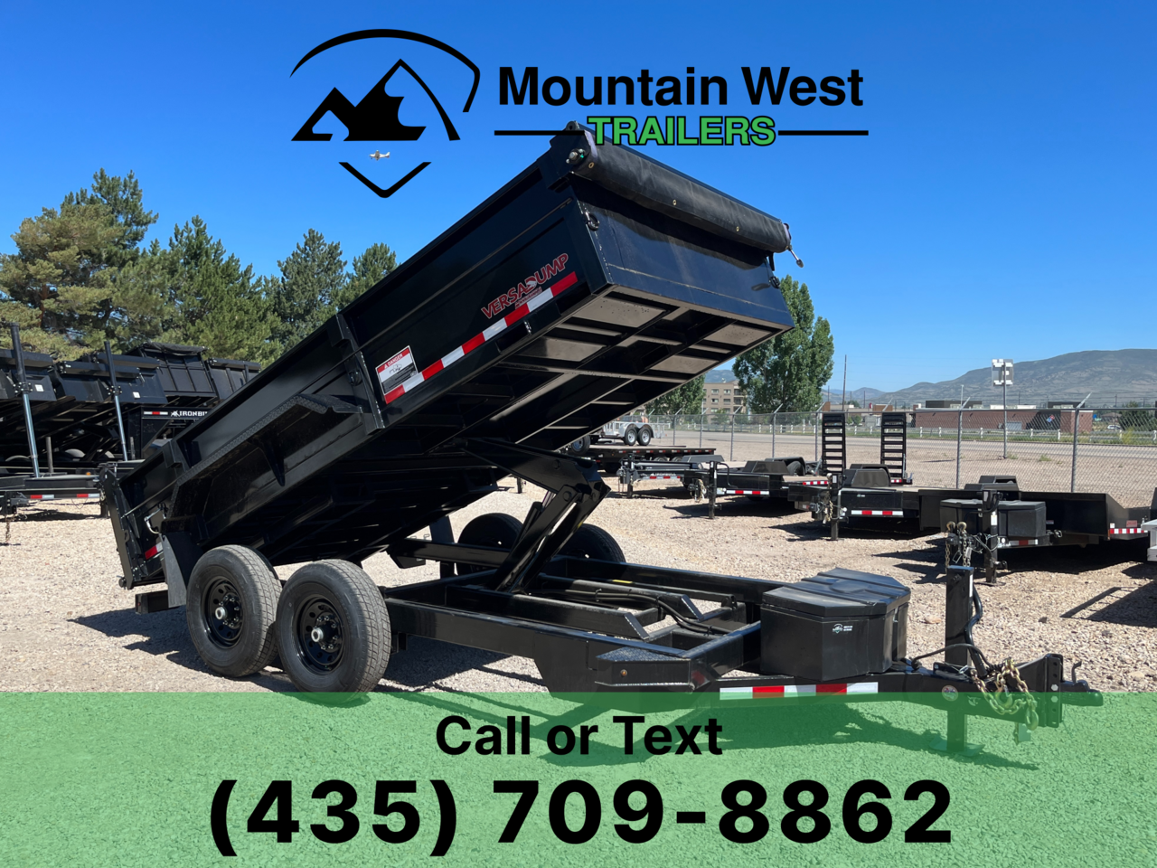 2023 Midsota HV 7X14-15.4K Hydraulic Dump Trailer