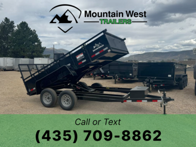 2025 Snake River Trailer DUTILITY 6X12.5-7K Dump/UTV Trailer