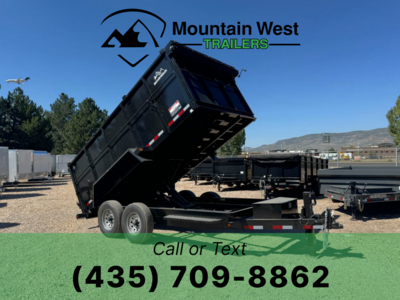 2025 Snake River 7X14-14K Dump Trailer 48" Sides