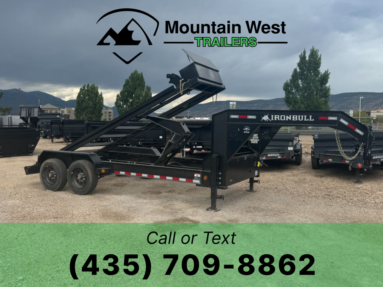 2025 Iron Bull 7X16-16K Roll-Off Trailer