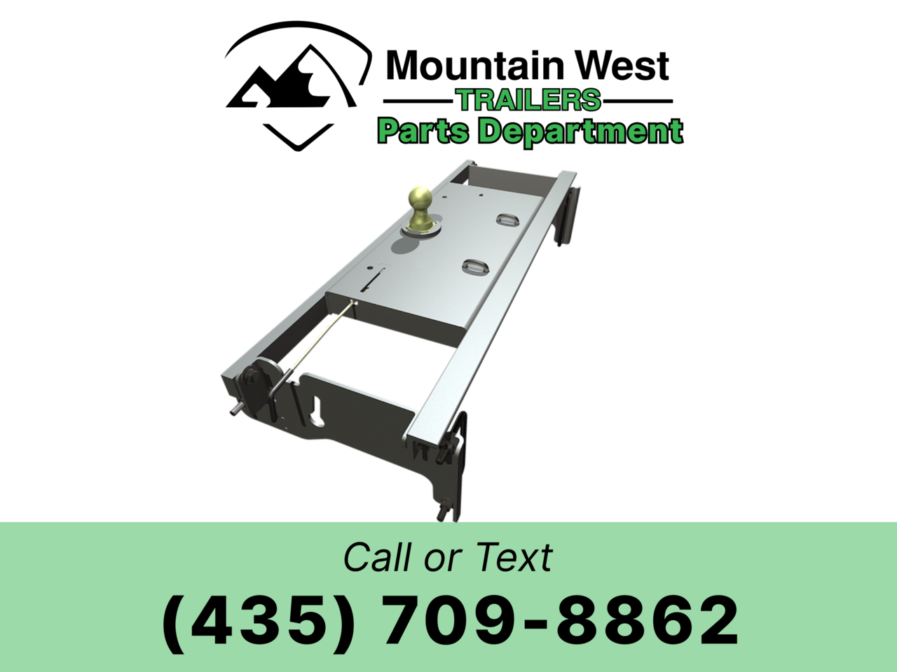 B&W RAM Gooseneck Trailer Hitch